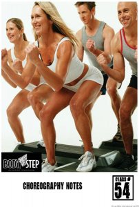Les Mills BODY STEP 54 Releases CD DVD Instructor Notes