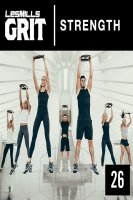 Les Mills GRIT STRENGTH 26 CD, DVD, Notes hiit training