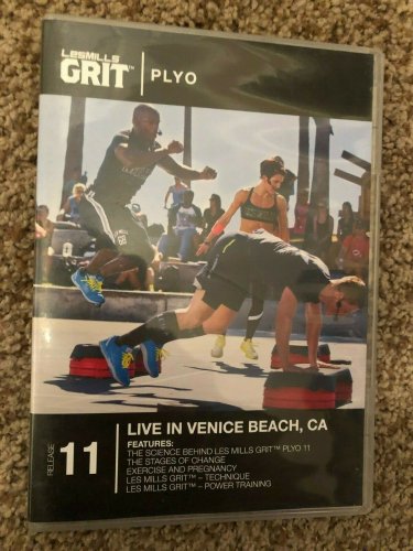 Les Mills GRIT Plyo 11 CD, DVD Notes Hiit Training