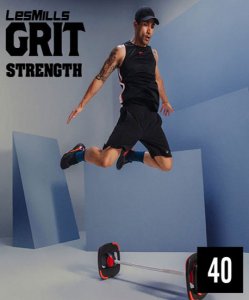 Les Mills GRIT STRENGTH 40 CD, DVD, Notes hiit training