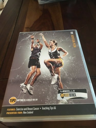 Les Mills BODY ATTACK 66 Releases DVD CD Instructor Notes