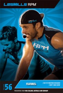 Les Mills RPM 56 Releases DVD CD Instructor Notes