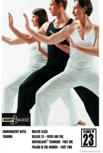 Les Mills BODY BALANCE 23 Releases DVD CD Instructor Notes