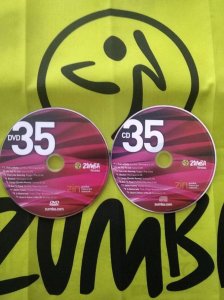 South American dance courses ZUMBA 35 HD DVD+CD