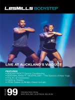 Les Mills BODY STEP 99 Releases CD DVD Instructor Notes