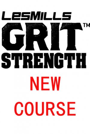 Pre Sale Les Mills GRIT STRENGTH 43 CD, DVD, Notes hiit training