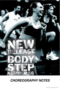 Les Mills BODY STEP 56 Releases CD DVD Instructor Notes