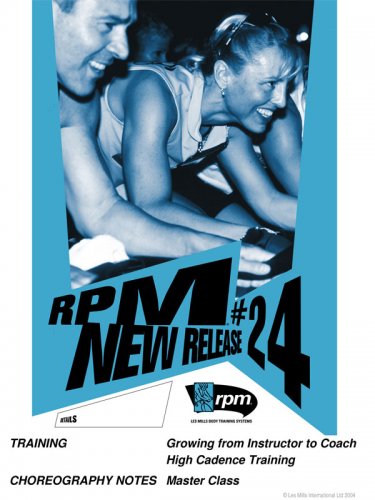 Les Mills RPM 24 Releases DVD CD Instructor Notes