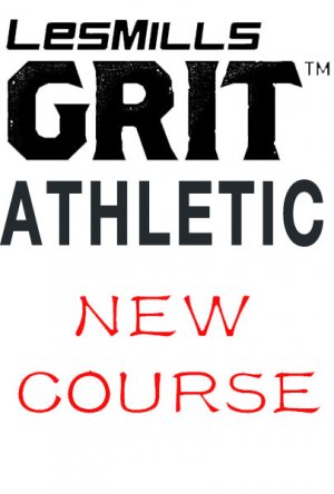 Pre Sale Les Mills GRIT ATHLETIC 43 CD, DVD Notes Hiit Training