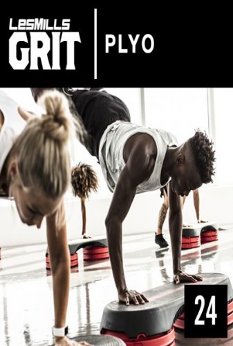Les Mills GRIT Plyo 24 CD, DVD Notes Hiit Training