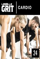 Les Mills GRIT CARDIO 24 CD, DVD, Notes Hiit Training