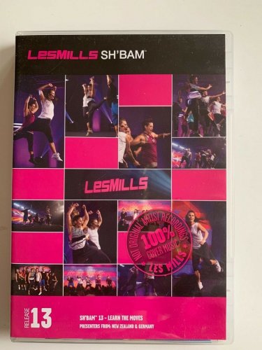 Les Mills SHBAM 13 Releases CD DVD Instructor Notes