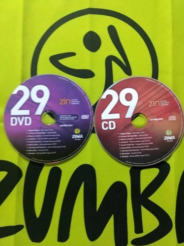 South American dance courses ZUMBA 29 HD DVD+CD