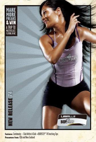 Les Mills BODY STEP 74 Releases CD DVD Instructor Notes