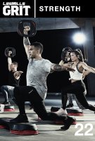 Les Mills GRIT STRENGTH 22 CD, DVD, Notes hiit training
