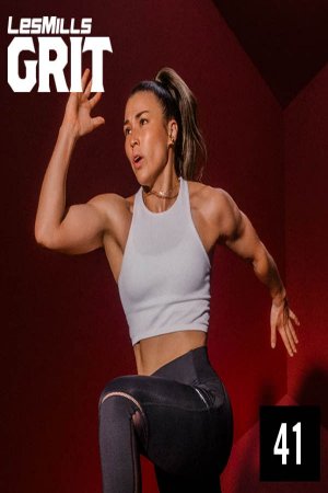 Hot Sale Les Mills GRIT CARDIO 41 CD, DVD, Notes Hiit Training