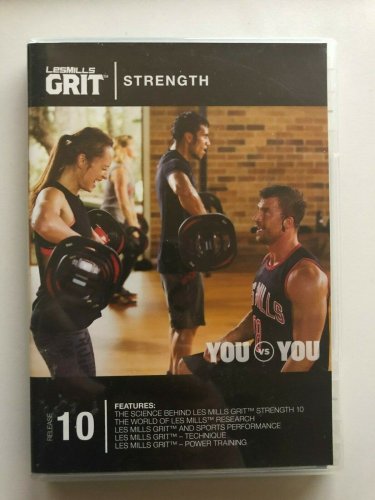 Les Mills GRIT STRENGTH 10 CD, DVD, Notes hiit training
