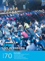 Les Mills RPM 70 Releases DVD CD Instructor Notes