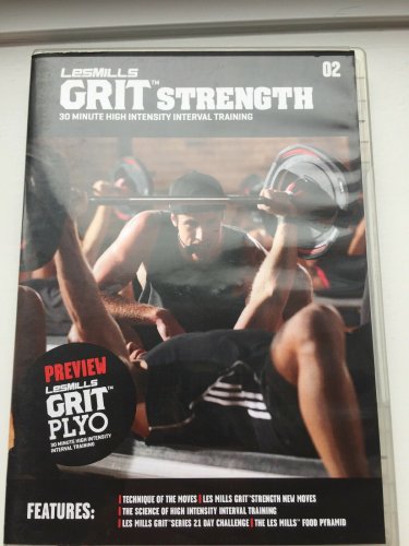 Les Mills GRIT STRENGTH 02 CD, DVD, Notes hiit training