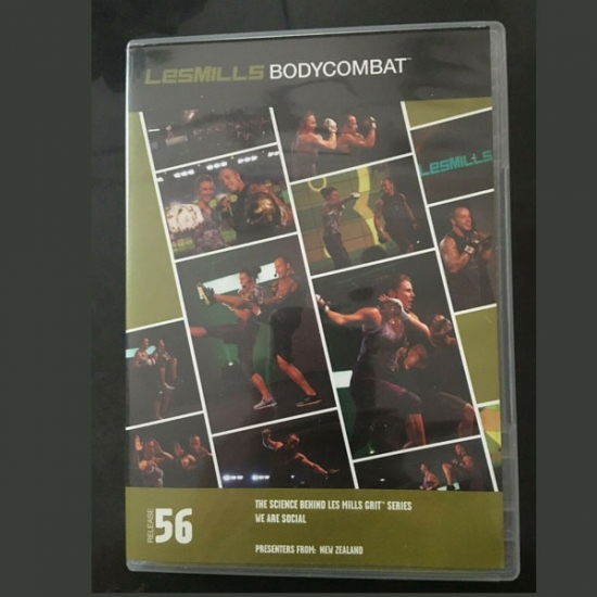 Les Mills BODYCOMBAT 56 Releases CD DVD Instructor Notes - Click Image to Close