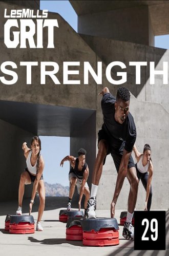 Les Mills GRIT STRENGTH 29 CD, DVD, Notes hiit training