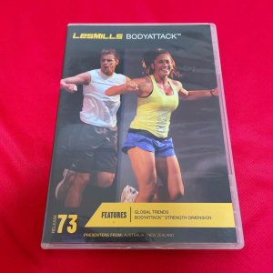 Les Mills BODY ATTACK 73 Releases DVD CD Instructor Notes