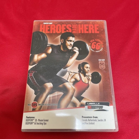Les Mills Body Pump Releases 66 CD DVD Instructor Notes - Click Image to Close