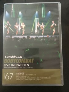 Les Mills BODYCOMBAT 67 Releases CD DVD Instructor Notes