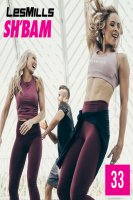 Les Mills SHBAM 33 Releases CD DVD Instructor Notes