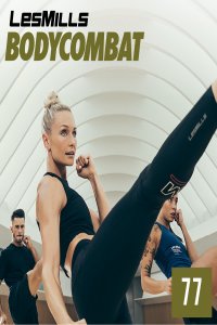 Les Mills BODYCOMBAT 77 Releases CD DVD Instructor Notes