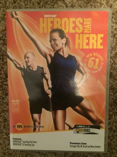 Les Mills BODY ATTACK 61 Releases DVD CD Instructor Notes