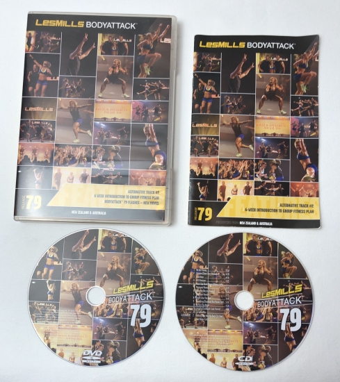 Les Mills BODY ATTACK 79 Releases DVD CD Instructor Notes - Click Image to Close
