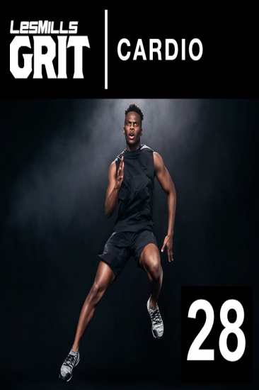 Les Mills GRIT CARDIO 28 CD, DVD, Notes Hiit Training - Click Image to Close