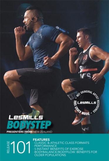 Les Mills BODY STEP 101 Releases CD DVD Instructor Notes - Click Image to Close