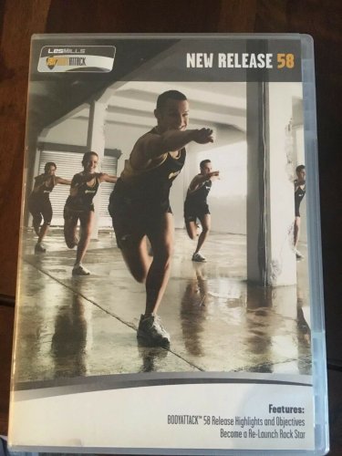 Les Mills BODY ATTACK 58 Releases DVD CD Instructor Notes
