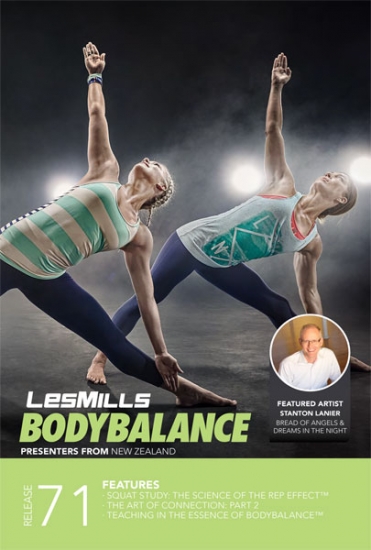 Les Mills BODY BALANCE 71 Releases DVD CD Instructor Notes - Click Image to Close