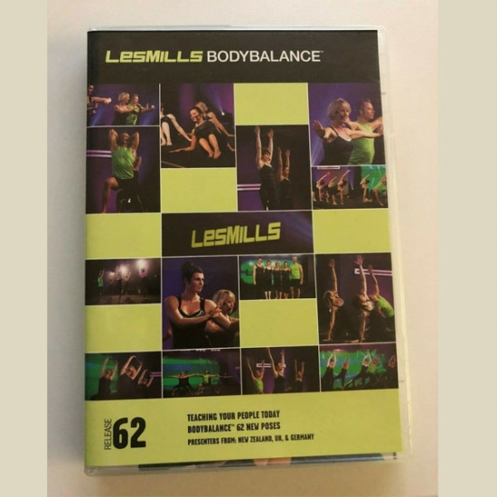 Les Mills BODY BALANCE 62 Releases DVD CD Instructor Notes - Click Image to Close