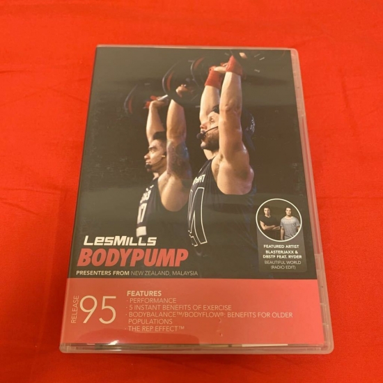 Les Mills Body Pump Releases 95 CD DVD Instructor Notes - Click Image to Close