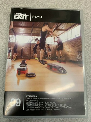 Les Mills GRIT Plyo 09 CD, DVD Notes Hiit Training