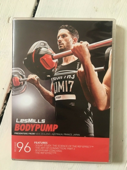 Les Mills Body Pump Releases 96 CD DVD Instructor Notes - Click Image to Close