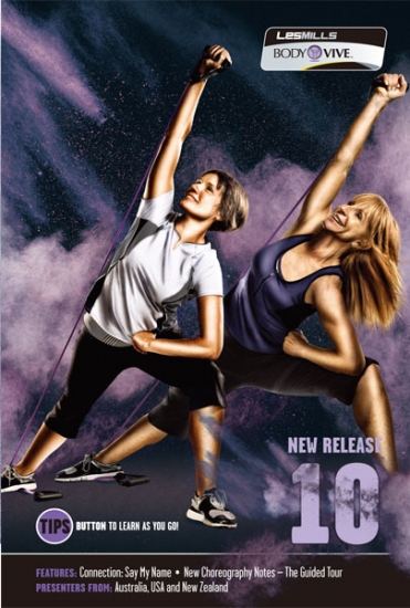 Les Mills BODY VIVE 10 Releases DVD CD Instructor Notes - Click Image to Close