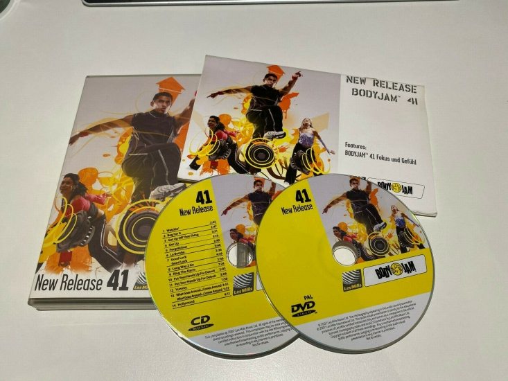 Les Mills Body JAM Releases 41 CD DVD Instructor Notes - Click Image to Close