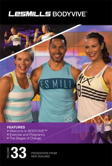 Les Mills BODY VIVE 33 Releases DVD CD Instructor Notes - Click Image to Close