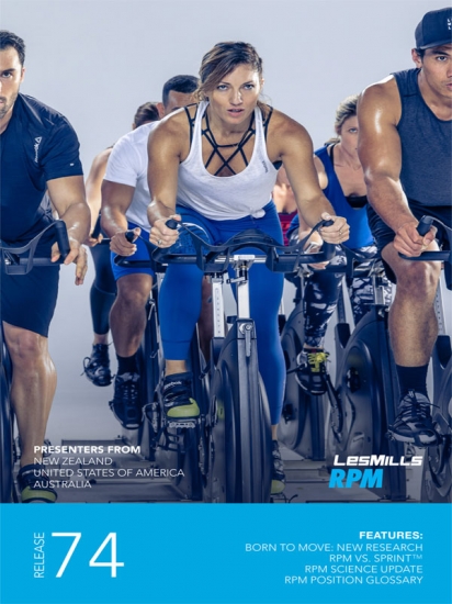 Les Mills RPM 74 Releases DVD CD Instructor Notes - Click Image to Close