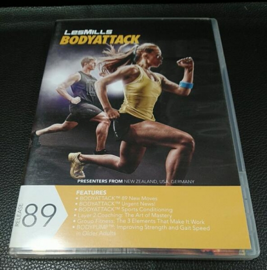Les Mills BODY ATTACK 89 Releases DVD CD Instructor Notes - Click Image to Close