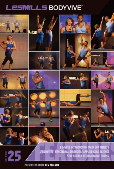 Les Mills BODY VIVE 25 Releases DVD CD Instructor Notes - Click Image to Close