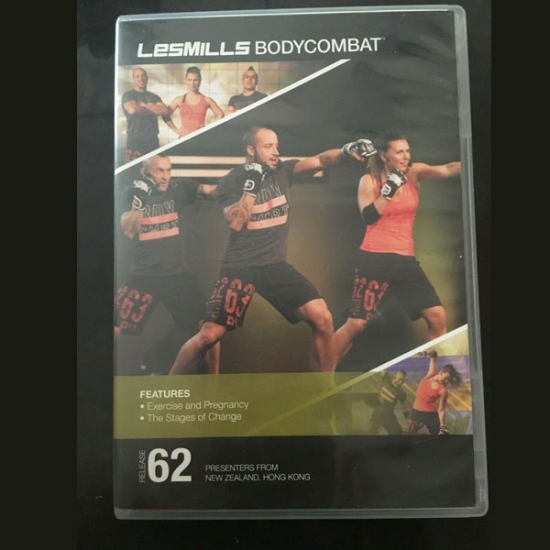 Les Mills BODYCOMBAT 62 Releases CD DVD Instructor Notes - Click Image to Close