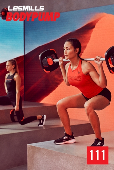 Les Mills Body Pump Releases 111 CD DVD Instructor Notes - Click Image to Close