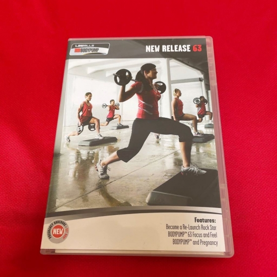 Les Mills Body Pump Releases 63 CD DVD Instructor Notes - Click Image to Close