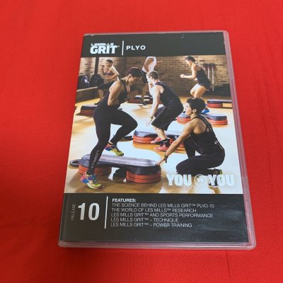 Les Mills GRIT Plyo 10 CD, DVD Notes Hiit Training